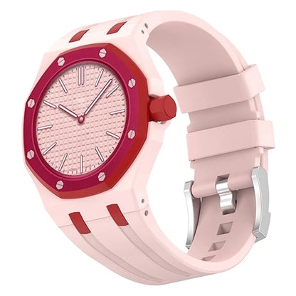 PC Case+Silicone Strap for Swatch X AP Royal Pop Pocket Watch Changer To Wristwatch Integrated Modification Accessories