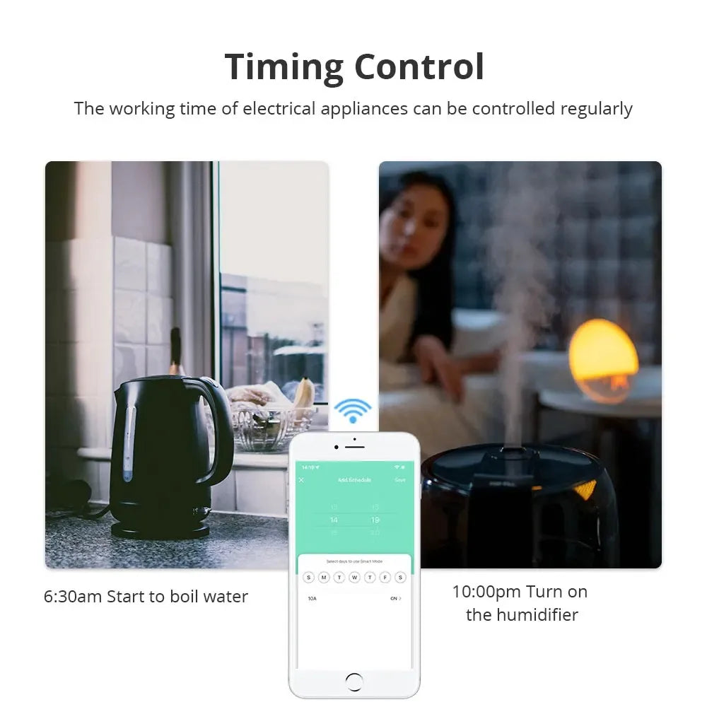 Zemismart Zigbee Smart 10A 20A Brazil Socket Light Switch with Outlets Work with Tuya Smart Life App Alexa Google Home Control