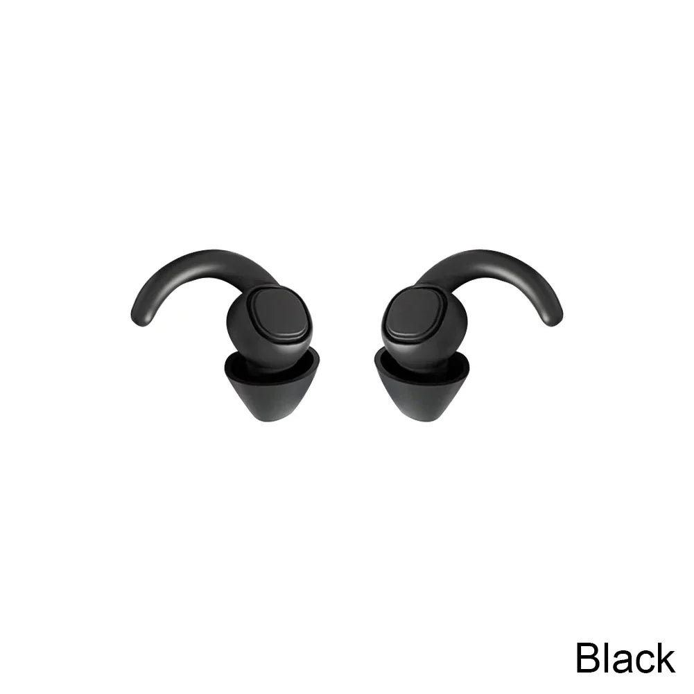 Soft Silicone Sleeping Ear Plugs Sound Insulation Ear Protection Earplugs Anti-Noise Plugs for Travel Silicone Noise Reduction