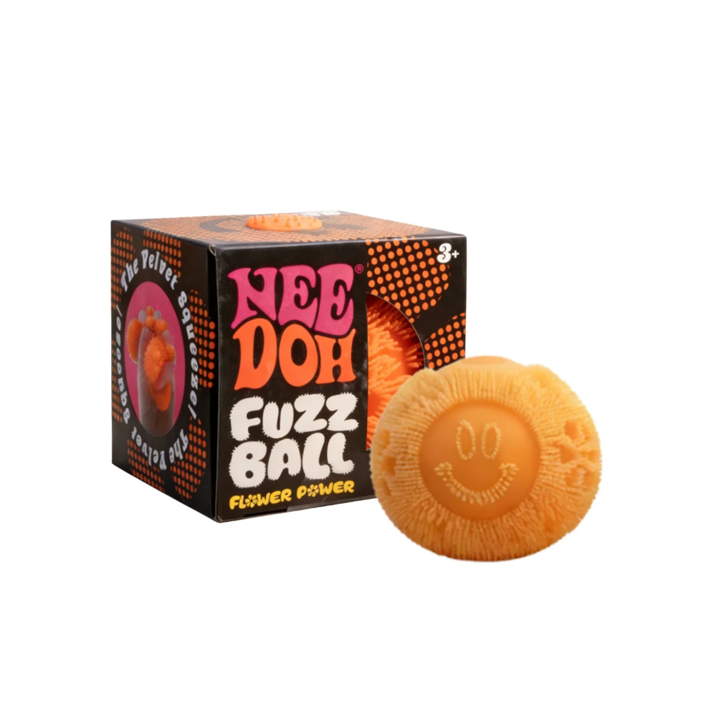 NeeDoh Fuzz Ball Blind Box Series Squishy Ornament Stress Relief Toys Suitable For People Under Pressure Fun Soft Stress Ball