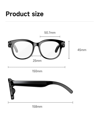 Xiaomi AI Smart Glasses 8K HD Camera LED light Translation Dialogue Meeting Video Record Outdoor Sports Sunglasses 2026 New