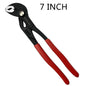 Water Pump Pliers Quick-release Plumbing Pliers Straight Jaw Groove Joint Set Combination Tools Adjustable Universal Wrench Pipe