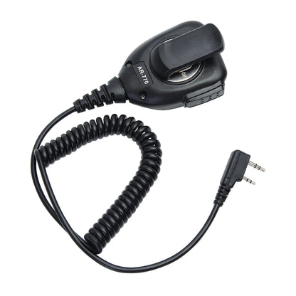 ABBREE AR-770 Walkie Talkie Speaker Microphone K Plug Handheld Mic For Baofeng UV-32 UV-5R Mini QuanSheng UV-K5/K6 Two Way Radio