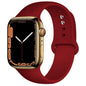 Silicone Band For Apple Watch straps 49mm 40mm 44 mm 45mm 46mm 42mm 41mm 38mm sports bracelet iWatch series 10 9 8 3 SE ultra 2
