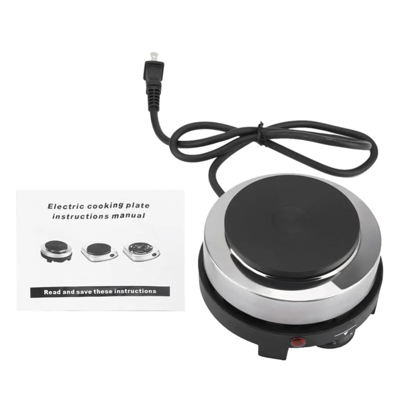 Portable 500W Electric Mini Stove Hot Plate Multifunction Home Heater