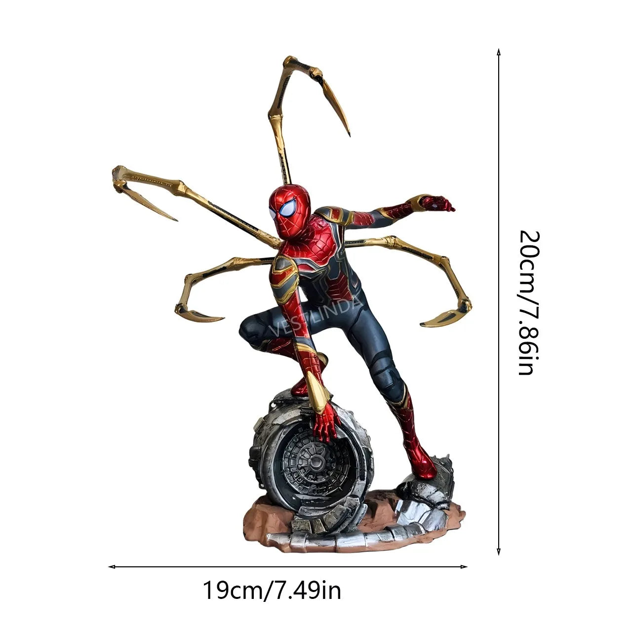Hasbro Marvel Superhero Spider Man 18cm Spiderman Action Figure Spider-Man Anime Decoration Collection Mini Toys Best Model