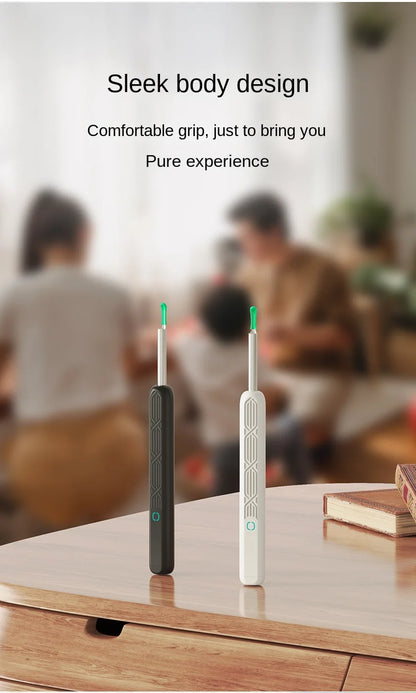 Visual Ear Wax Cleaner with Camera Safe Earwax Removal Endoscope with 5M Camera Luminous Otoscope Ear Cleaning Tools Ear Care