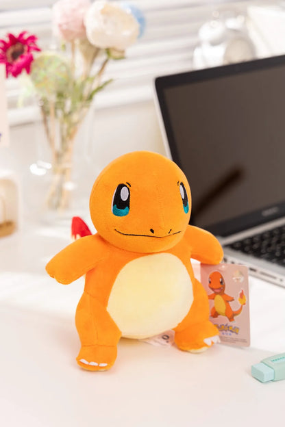 Original Pokemon Newest Plush Yamper Litten Emolga Stuffed Doll Sylveon Vulpix Gengar Plushies Pikachu Xmas Anime Mew Toys Gifts