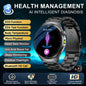 2026New Nursing Grade Health Smartwatches For Men Women Precision Detection Heart Rate Blood Fats Uric Acid ECG+PPG Smart Watch