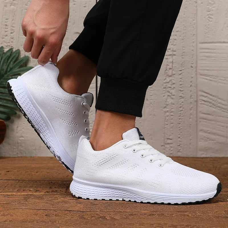 Men's Colorful Trendy Shoes Fashionable Luxurious Design Lightweight Breathable Comfortable Durable Mesh Training Sports Shoes