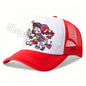 The Amazing Digital Circus Baseball Cap Kids Adult Outdoor Sports Sun Hat Summer Breathable Mesh Sunbonnet Kawaii Headgear Gift