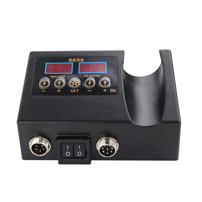 SMD Soldering Iron Hot Air 2 in 1 BGA Rework Solder Station Heat Gun Desoldering Repair For Cell-phone PCB IC Welding Tools Kit