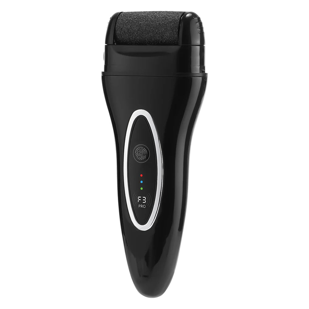 Rechargeable Electric Foot Grinder for Thick Faux Leather USB Personal Care Tool with Interchangeable Heads Grooming Tool