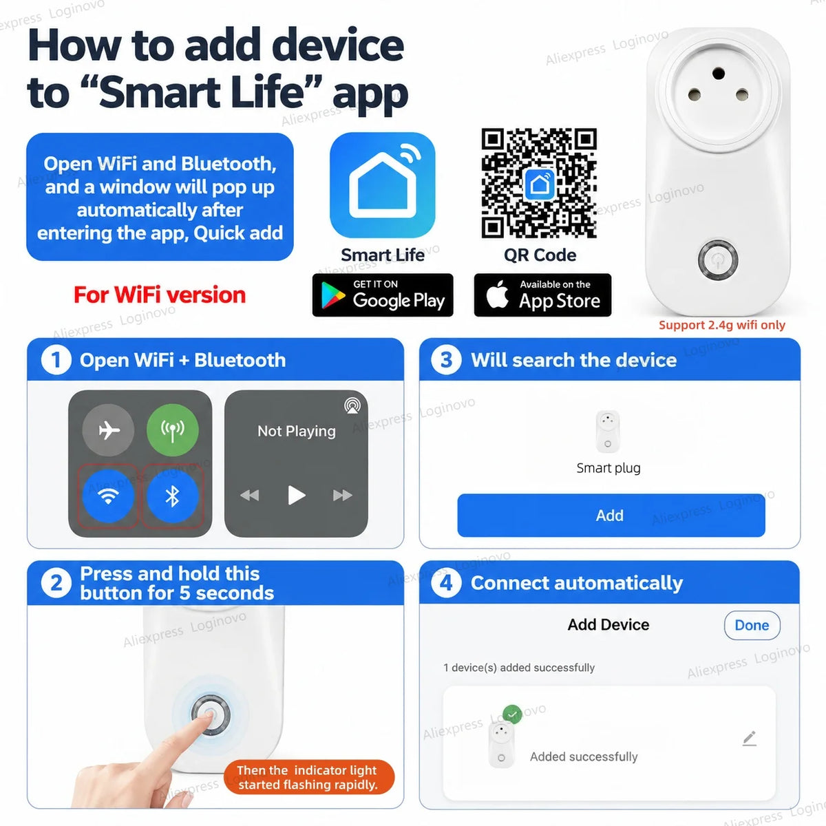 16A Tuya Smart Plug WiFi Zigbee Smart Socket Israel Plug With Energy Monitoring Timer Voice Control Alexa Google Smart Life APP