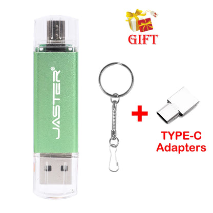 JASTER Nowe przenośne dyski flash USB Metalowy Pendrive z brelokiem Pamięć USB 64GB/32GB/16GB/8GB/4GB Pendrive U Di