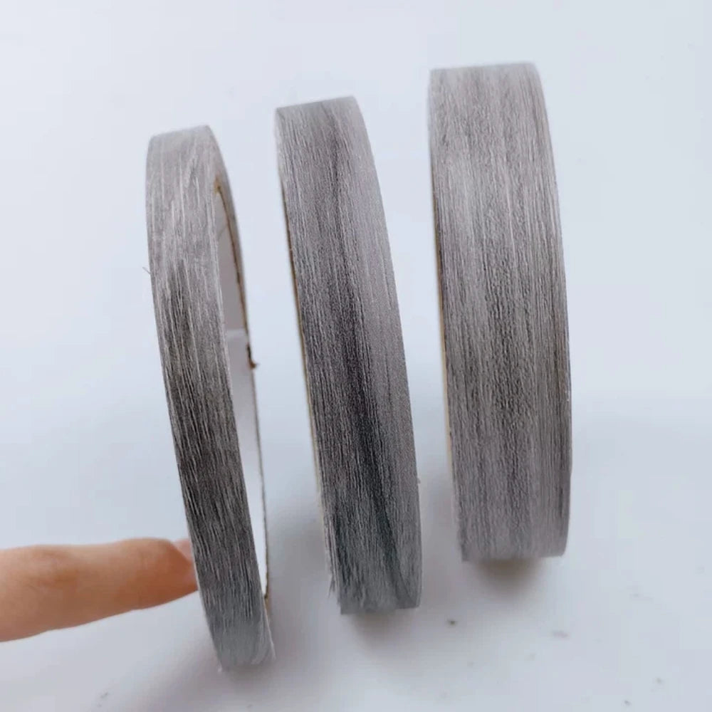 1pc 10mX1/1.5/2cm Wood Grain PVC Edge Banding Tape, Self-Adhesive Peel and Stick Furniture Edge Trim for Cabinets, Tables