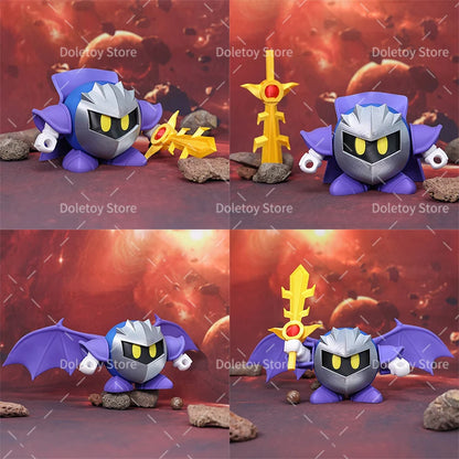 Hot Kirby Figures 3D Printed Galacta Knight Sword Kirby Morpho Knight Meta Knight Galaxia Character Models DIY Toy for Kid Gifts
