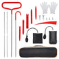 20PCS Car Door Tool Kit Inflatable Air Pump Auto Window Door Open Fixing Gripper Tools Long Reach Kits with Carrying Bag