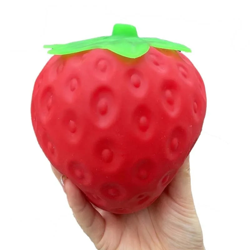 Super Jumbo Strawberry Squishy Toy Slow Rising Simulated Strawberry Antistress Anti-Anxiety Fidget Toys