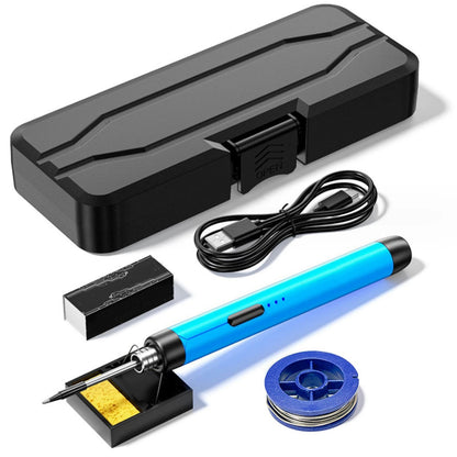 USB Portable Intelligent Electric Soldering Iron Multifunctional Soldering Welding Pen with 300-400℃ Temperature Adjustment