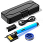 USB Portable Intelligent Electric Soldering Iron Multifunctional Soldering Welding Pen with 300-400℃ Temperature Adjustment
