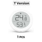 Qingping Temperature Humidity Sensor T Version Thread/BLE High-precision Indoor E-Link INK Thermometer work with Apple HomeKit