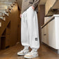 Men Summer Loose Joggers Casual Streetwear Sweatpants Elastic Cuff Trousers Trendy Versatile Sports Pants