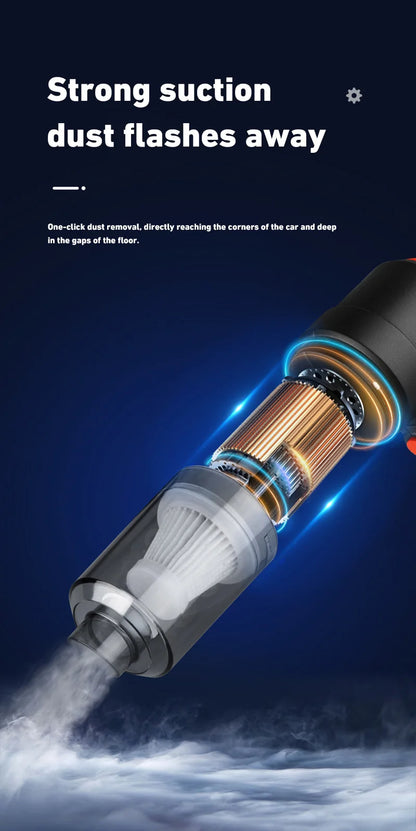 2026 Portable Small Vacuum Cleaner For Multi Purpose Vehicles Small Household Pump Handheld Car Vacuum Cleaner