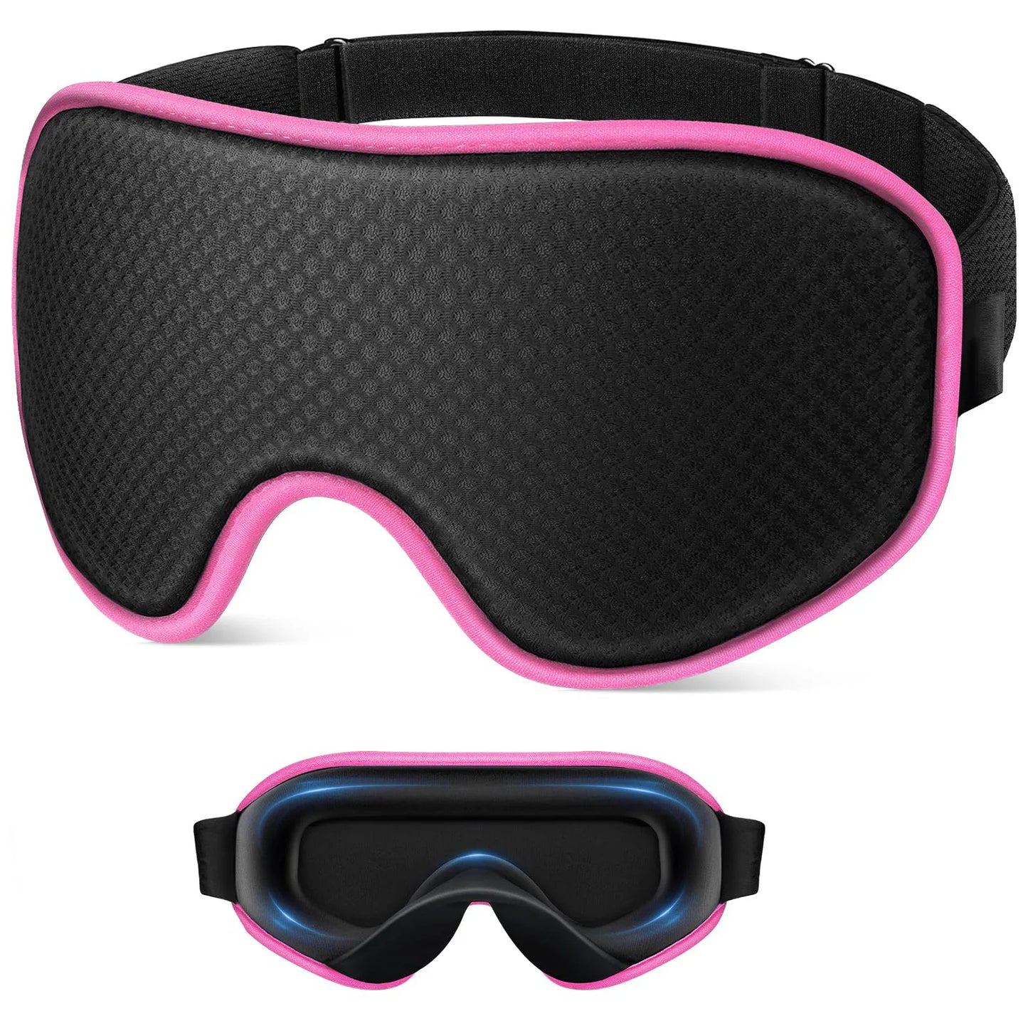 Eye Mask for Sleep Eye Sleeping Masks for Women and Men 3D Weighted Eye Cover Sleeping Mask Blackout Blindfold of Eyemask