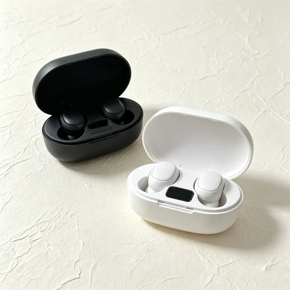 TWS Wireless Earphones Fone Bluetooth Headset Intelligent Bluetooth Headphones Pause Playback Automatically When Removed