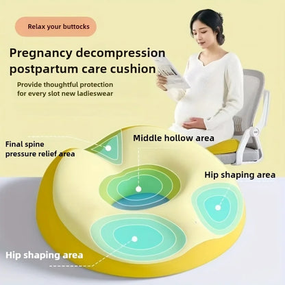 Comfort Donut Seat Cushion Sofa Hemorrhoid Memory Foam Anti Hemorrhoid Massage Tailbone Pillow Car Office Seat Cushion ﻿