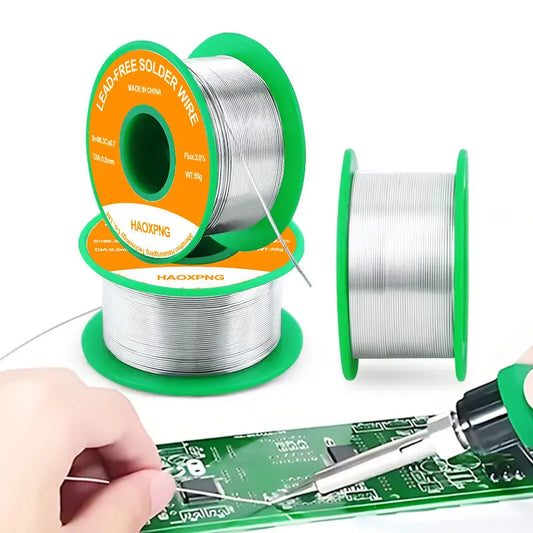 Lead-free No-clean High Purity Solder Wire Tin Melting Point 217 Degrees Solder Wire for Electronic Repair Sn99.3cu0.7