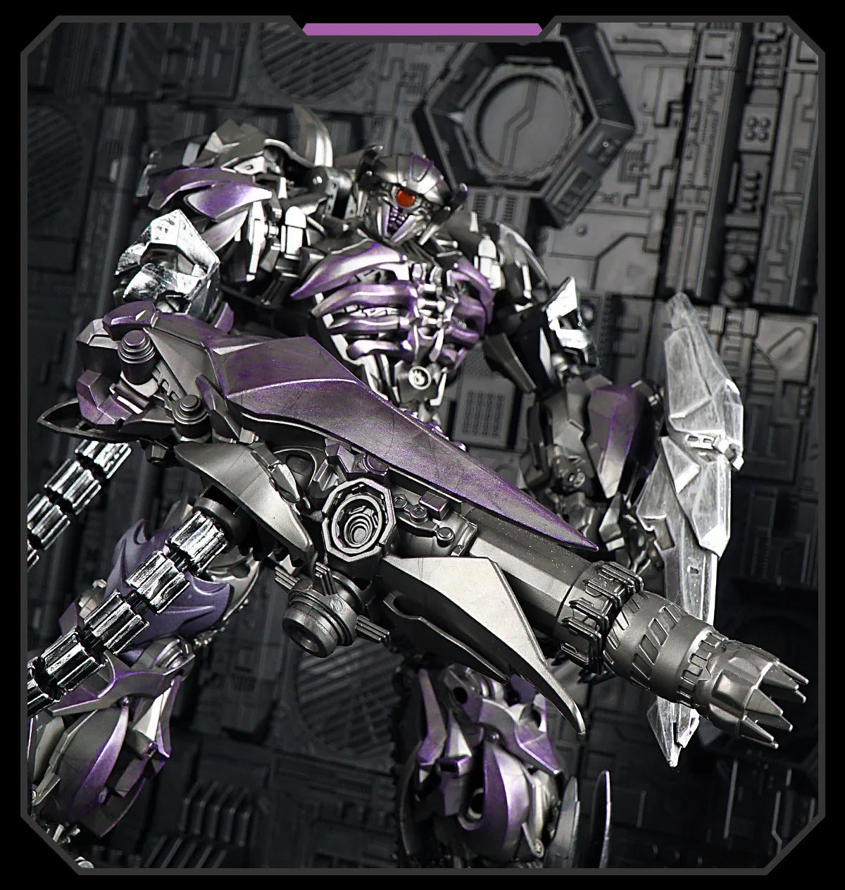 TW1029 Transformation Toys Megatank Galvatron Ironhide Shockwave Action Figure Robot Collection Movie Deformation Model Gifts