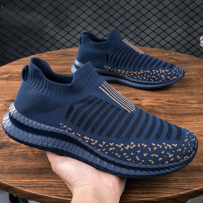 Large Size Casual Sneakers Men'S Sports Shoes Fashion Easily Breathable Men Platform Sneakers Comfortable Running Mens Shoes
