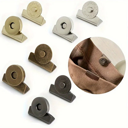 8-Piece bag snap accessories magnetic buckle, bag snap hidden button seam-free button snap 2030