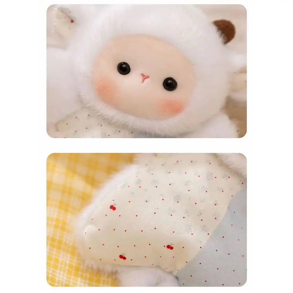 Cartoon Bean Bag Doll Soft Fluffy Texture Decompression Stuffed Animals Supine Position Skin-friendly