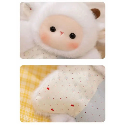 Cartoon Bean Bag Doll Soft Fluffy Texture Decompression Stuffed Animals Supine Position Skin-friendly