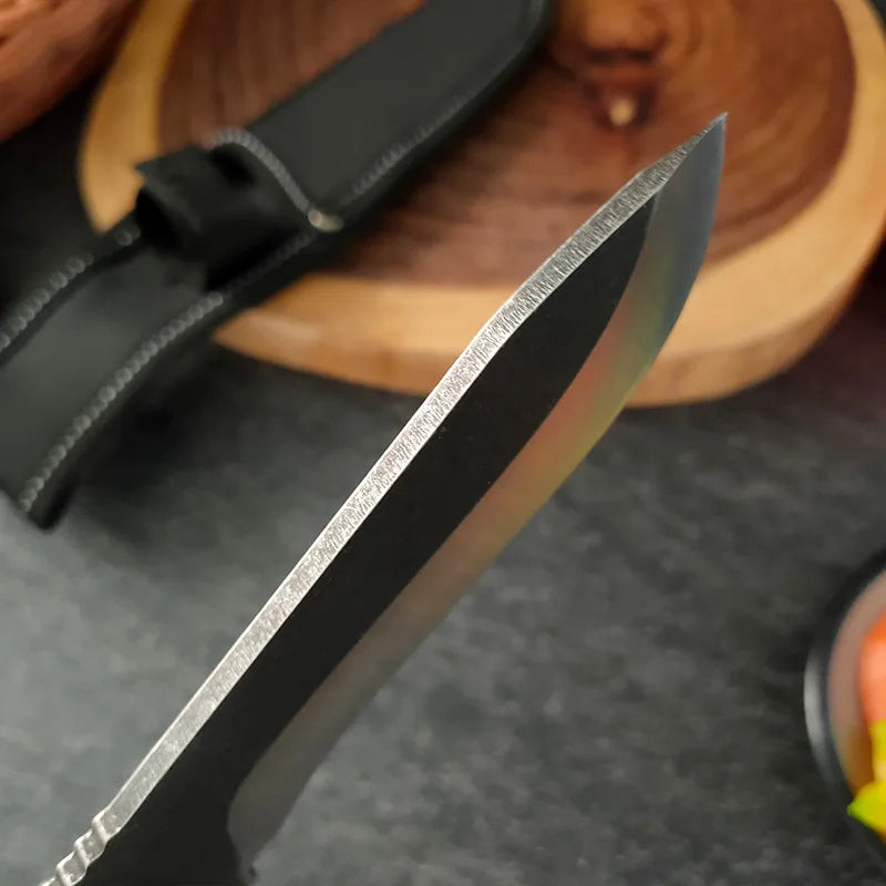Forged Blade Butcher Knife Cleaver Boning Knife Multi-purpose Meat Chop Vegetable Fruit Fish Slicing Chef Kitchen Cutting Tools