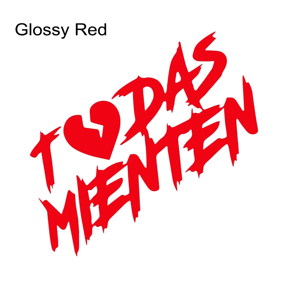 Funny TODAS MIENTEN Car Body Stickers Vinyl Waterproof Automobiles Side Door Window Tank Decals Decoration Styling Accessories