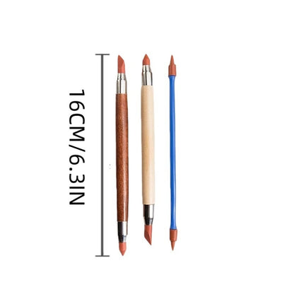 Pottery Clay Sculpting Tools Kit  Ceramic Wax Clays Carving Tools for Art Craft Pottery Sculpting Modeling Tool Set