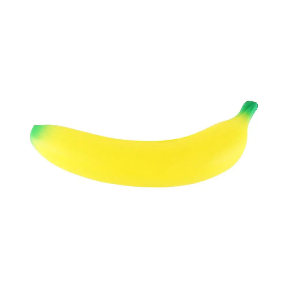Banana Reducer Slow Rising Banana Squeeze Simulation Banana Yellow Green Squeeze Pinch Pu Fruit Squeeze Birthday Gift