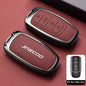 Car Key Case for Chery Jaecoo J7 7 PHEV J5 5 EV 2025 J8 8 2026 Keychain Remote Cover Shell Housing Ring Holder Fob Accessories
