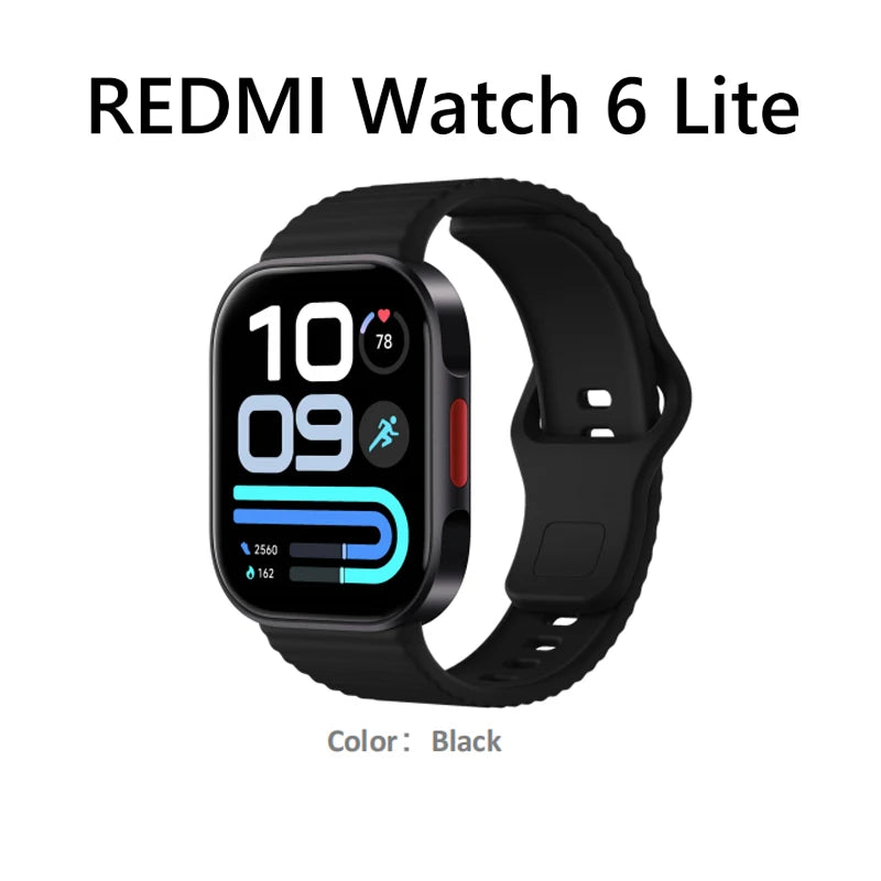 New Global Version Redmi Watch 6 lite Ultra-HD large-screen experience Enhanced Sports Features Long battery life