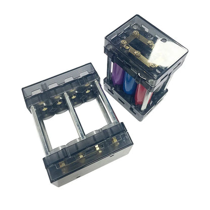 DIY Energy Storage Kit 18650 21700 Battery Holder Case Box Bracket Slot PC Plastic Material Support 6P 8P Splicable No Soldering