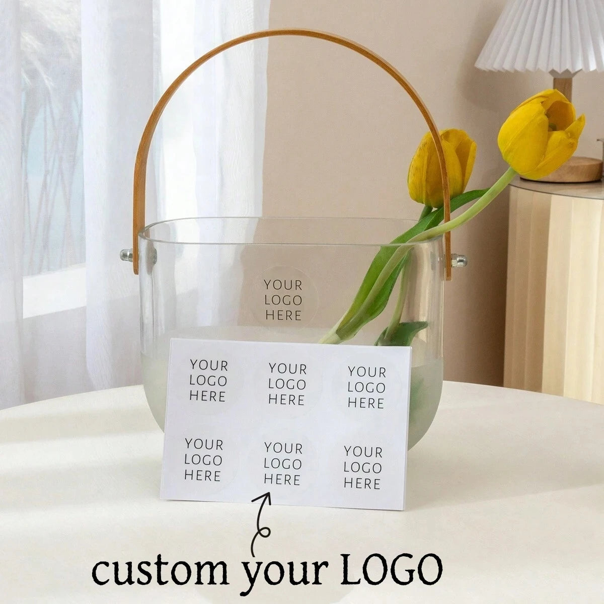 3-8CM Custom Round Stickers – Paper/PVC/Transparent, 50-500PCs  Personalized for Weddings, Birthdays, Business & Gifts