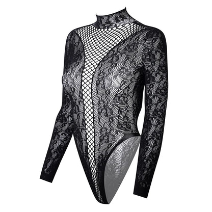 Summer Men's Mesh Tank Transparent Full Sleeves Round Neck T-shirt MenWomen Comfortable Breathable Bodysuit Trend Party Clothing
