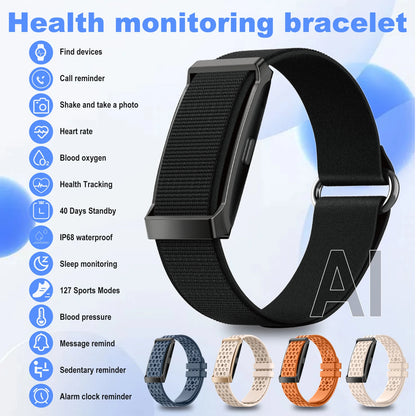 Dodobit Ai Non-screen Smart Bracelet with Heart Rate Blood Pressure Fitness Tracker Sport Reloj Inteligente 2026