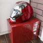 New AutoKing 1/1 Mk5 Iron Man Helmet Cosplay Voice Control Eyes with Light Model Toys for Adult Electric Wearable Christmas Gift