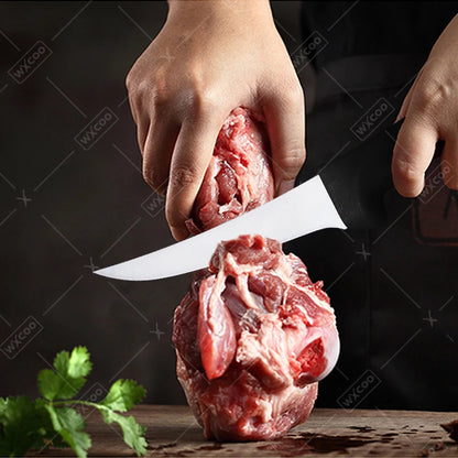 WXCOO Boning Knife Professional Steak Knife Japanese Chef Cooking Knives Meat Cleaver Slicing Fish Fillet Cutting Sushi Knife