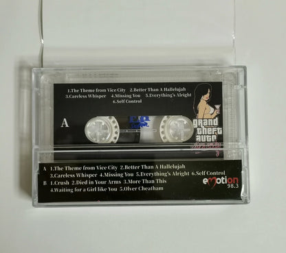 Game GTA Tommy Vercetti Music Tape San Andreas Greatest Hits Album Cassettes Cosplay Recorder Walkman Car Soundtracks Box Gifts